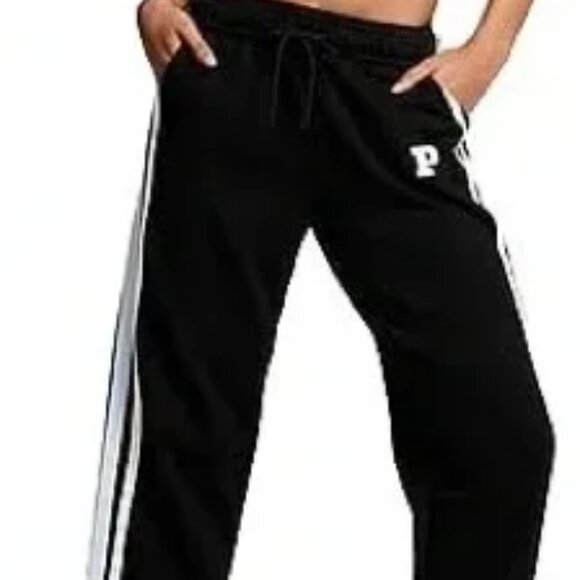 Victoria's Secret Pink XL - Pullover Hoodie Sweatpants Campus Set Varsity New - Picture 6 of 10